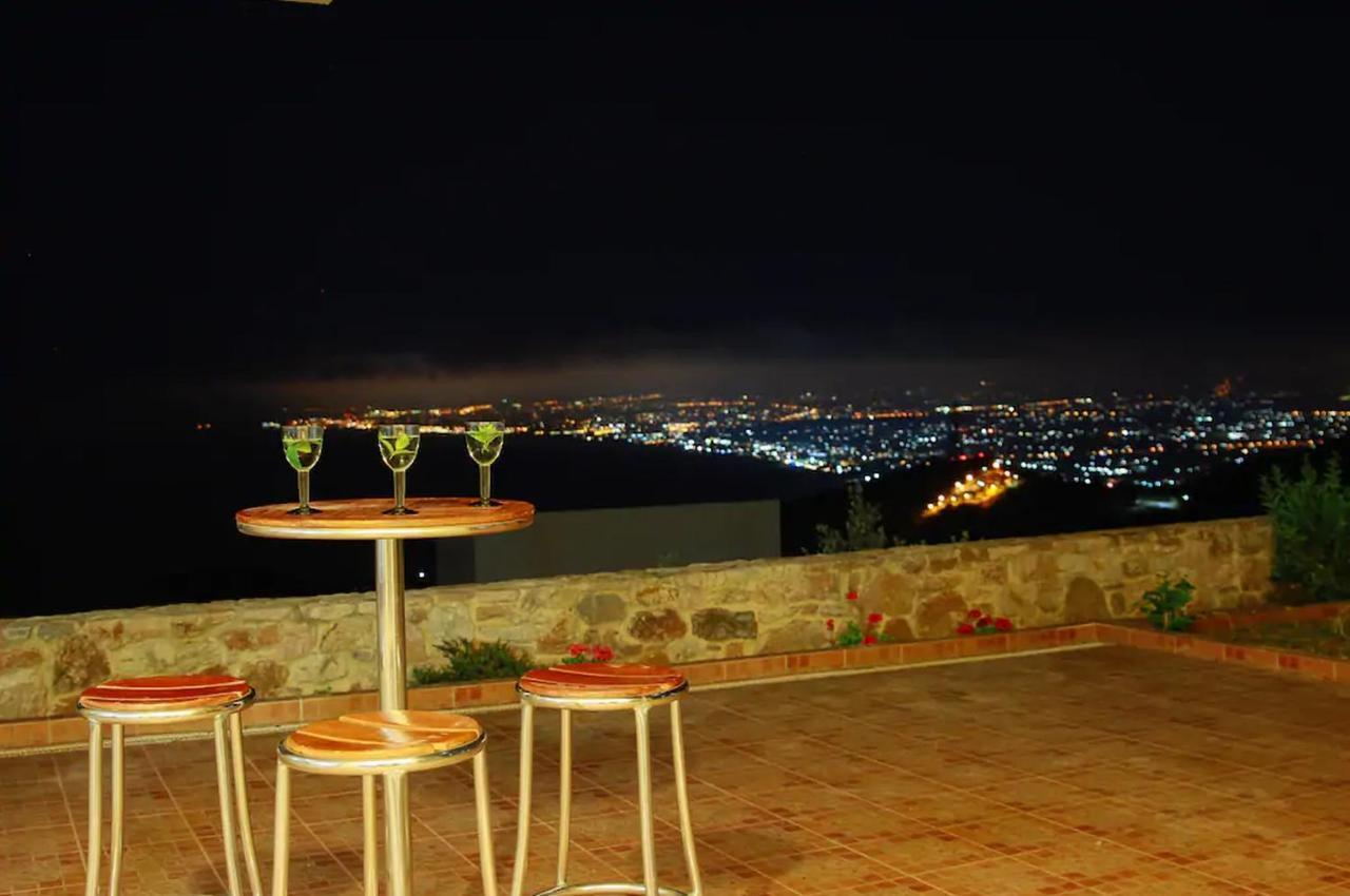 Villa Balcony, Cozy Villa With Amazing View Rodhiá المظهر الخارجي الصورة